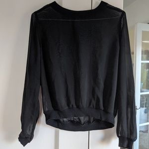 Sheer Pullover
